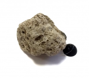 Аквадизайн Парящие камни вулканические (пемза) на присоске 10-17 см
