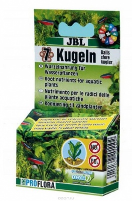 JBL Die 7 Kugeln - 7 шариков с удобрениями для корней растений